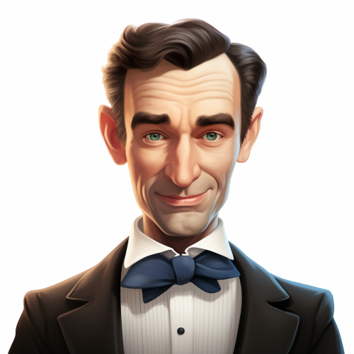 Abe Lincoln with captivating smile