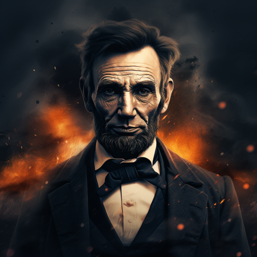 Abraham Lincoln themed phone wallpaper