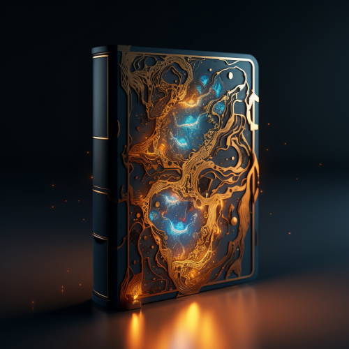 Colorful Abstract Book Cover Design