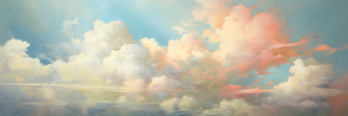 Cloud Abstract Painting Art Cloud Abstract Painting Art