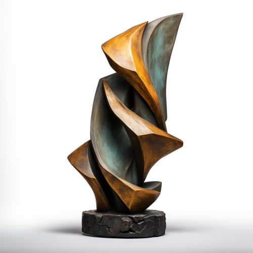 Abstract tall sculpture photo Abstract tall sculpture photo