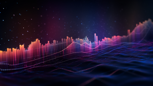 Data Analytics with AI on Abstract Banner