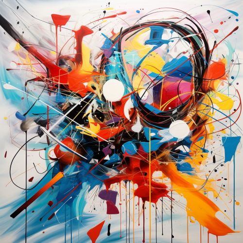 Abstract art symbolizing creativity