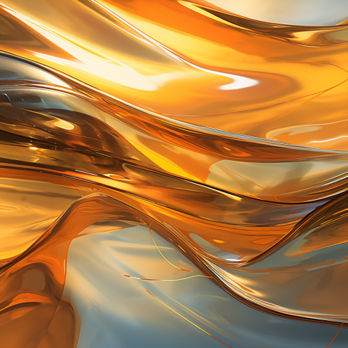 Abstract Light Reflection Warm Tones