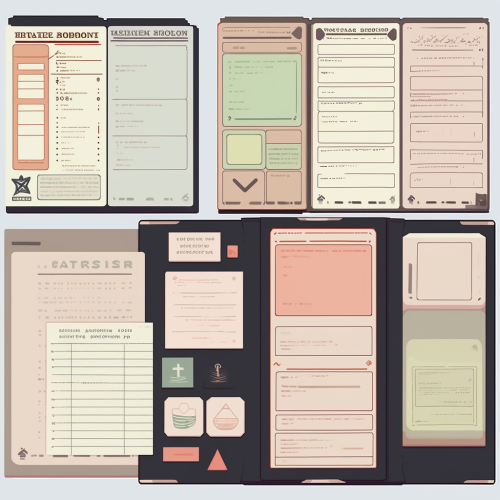 Adventure Time Interface Assets for Game