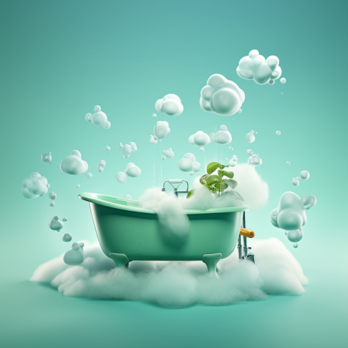 Soap with refreshing advertismint fragrance