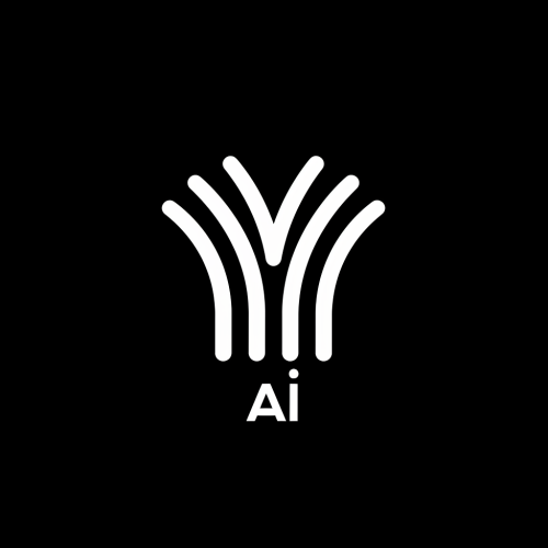 AGI icon in grayscale