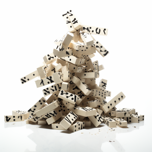 AHA moment hidden in dominoes AHA moment hidden in dominoes