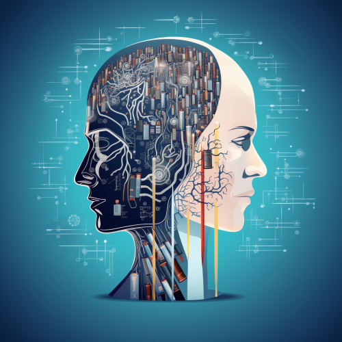 Promotional image for AI education and training