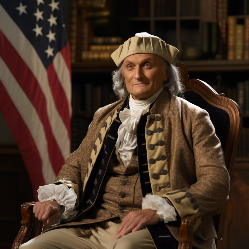 Alan Alda as Roger Sherman in 1776