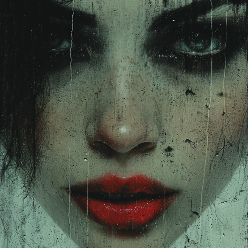 Sad Two Colour Album Cover Artwork