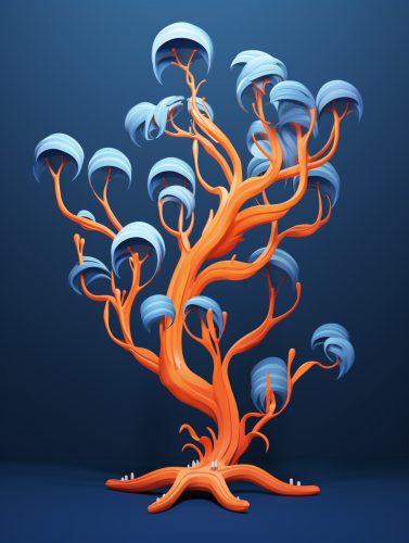 Unique Alien Succulent Tree with Claws and Tentacles Unique Alien Succulent Tree with Claws and Tentacles