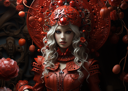 Illustration of Amanita Muscari Midjourney Prompt with Steampunk Atmosphere