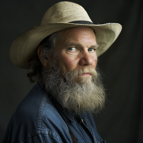 Portrait of an Amish Elder