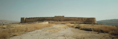 Ancient Israel City Walls Nikon