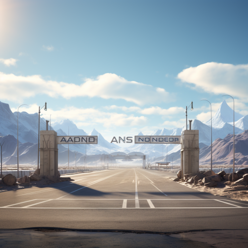 Anime-style Land Border Crossing in the Andes