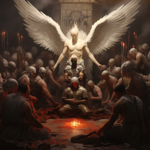 Angels preparing for war