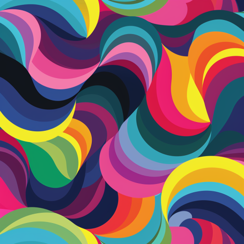 iPhone 15 Colorful Patterns Wallpaper