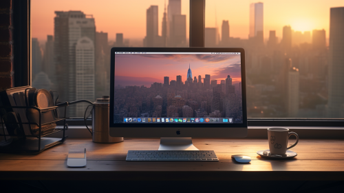 Apple Mainstage Software on Desk