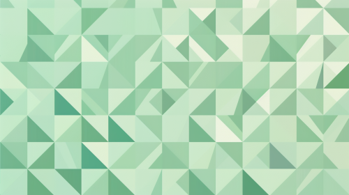 Pastel Aqua Green Geometric Triangles