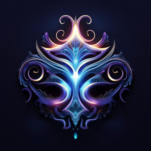 Aquarius zodiac sign in a unique and vivid expression