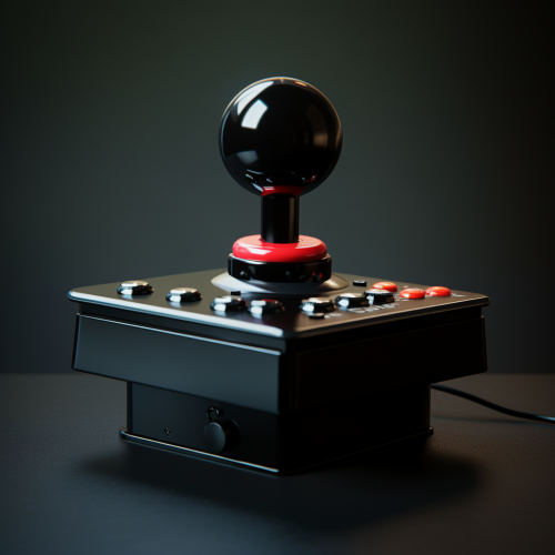 Retro arcade joystick controller