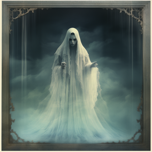 Ghost picture with art deco vibes