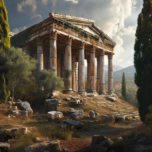 Temple of Artemis recreation at Ephesus