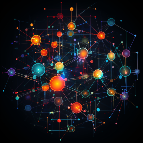 Artificial neural network vector graphic