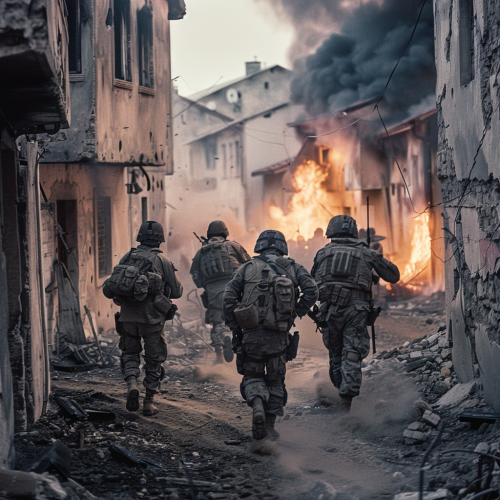 Austrian soldiers mistaken Turkish raid confusion