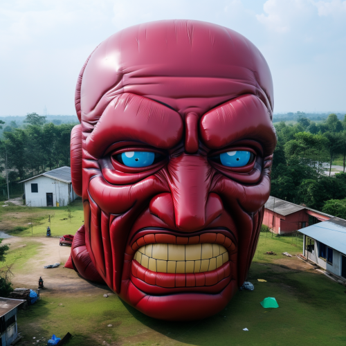 Inflatable Avengers character Inflatable Avengers character