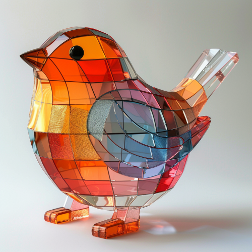 Chinese lantern baby bird