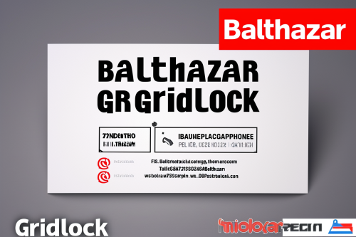 Professional business card with macabre design