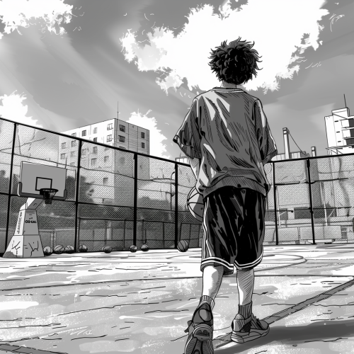 Manga style basketball player search