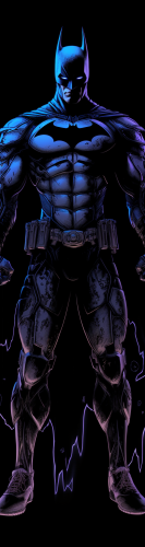 Batman in dynamic pose