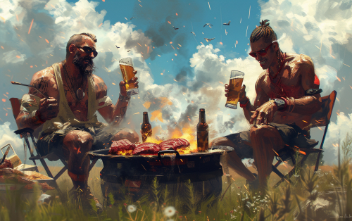 BBQ Beers Alien Chaos