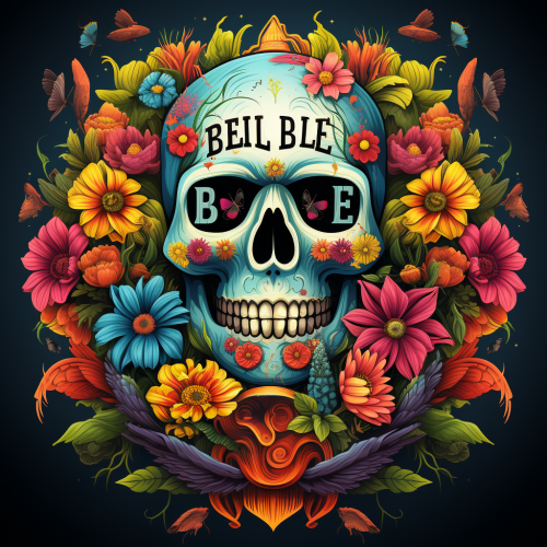 Eye-catching Be Well or Die Logo