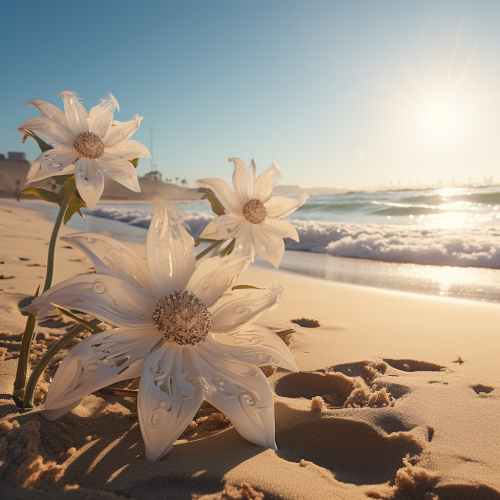 Beach in Southern California White Lotus Style