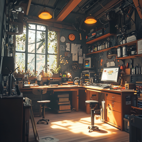 Bearded Men Workshop Anime