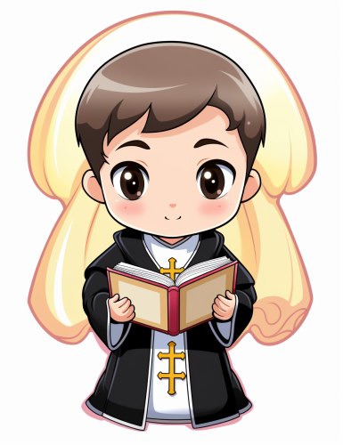 Colorful Bible Characters in Cute Design