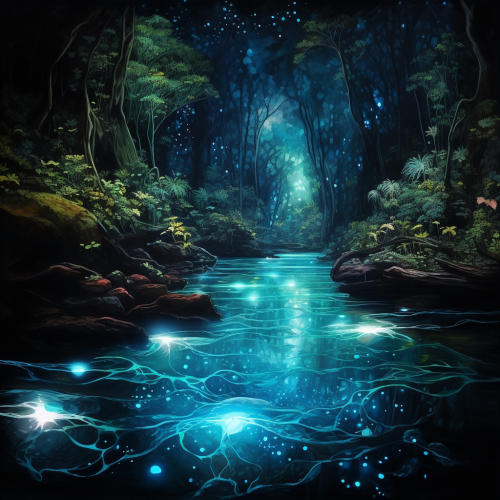 Bioluminescence in Water