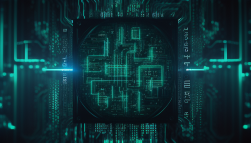 Artificial Intelligence Matrix Background Artificial Intelligence Matrix Background
