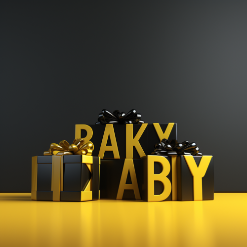 Black Friday 3D Lettering Image