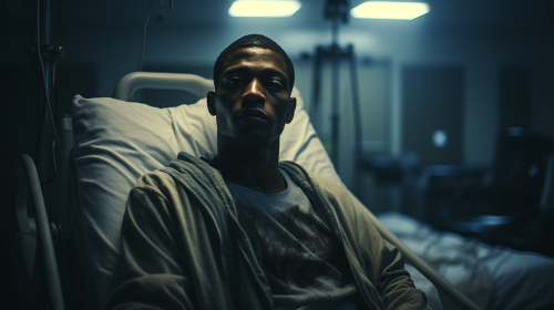 Black man diagnosed with HIV in hospital