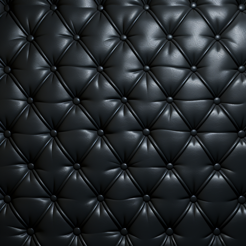 Texture of black padded wall