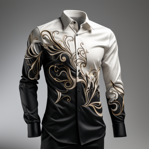Stylish black shirt for men