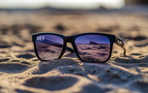 sunglasses with lavender lenses Dex