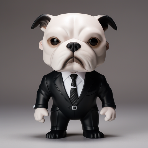 Cute Pitbull Funko Pop Figurine