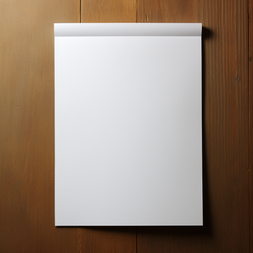 Simple blank paper on A4 size