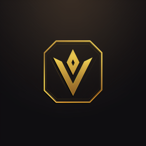 Minimalistic black and gold blockchain crypto wallet tracker